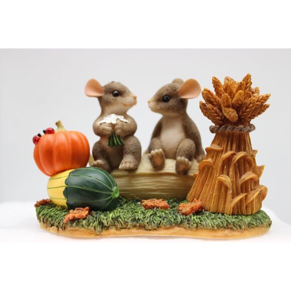 Fitz & Floyd Charming Tales - Harvest Time Honeys - #85/882 - Picture 2 of 5